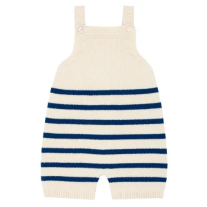 minnow Knits<Baby Breton Stripe Overall Breton Stripe Knit