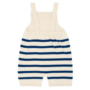 minnow Knits<Baby Breton Stripe Overall Breton Stripe Knit