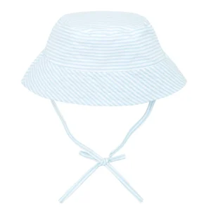 minnow Hats<Baby Bucket Hat | Swim Powder Blue Stripe