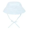 minnow Accessories<Baby Bucket Hat | Swim Powder Blue Stripe