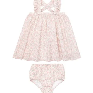minnow Tops<Baby Flutter Tank Bloomer Set Antique Floral