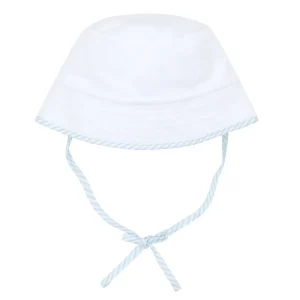 minnow Hats<Baby French Terry Bucket Hat | Swim White