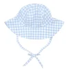minnow Hats<Baby Sun Hat | Swim Oasis Blue Gingham