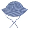 minnow Hats<Baby Sun Hat | Swim Navy Stripe