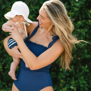 minnow Hats<Baby Sun Hat | Swim White
