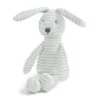 minnow Toys<Blue Stripe Cotton Knit Bunny