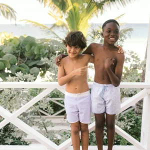 minnow Board Shorts<Boys Board Short Bay Lavender