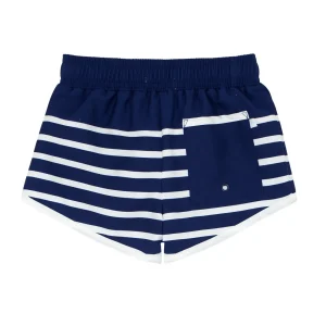 minnow Boardies<Boys Boardie | Swim Navy Breton Stripe