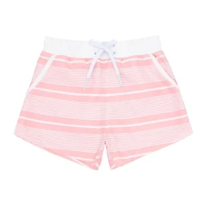 minnow Boardies<Boys Boardie With Pockets Sorbet Pink Stripe
