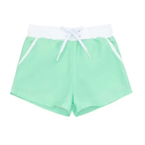 minnow Boardies<Boys Boardie With Pockets Palm Green