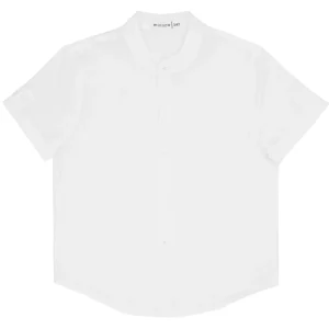 minnow Tops<Boys Button Down Shirt | White