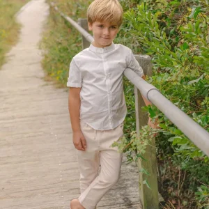 minnow Bottoms<Boys Canvas Pants Tan