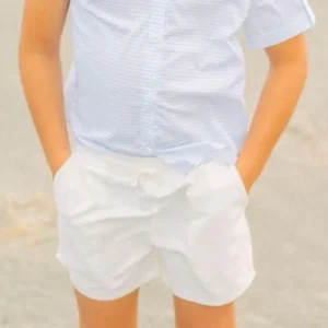 minnow Bottoms<Boys Canvas Short White