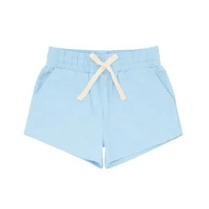 minnow Bottoms<Boys Cotton Twill Short Peri Blue