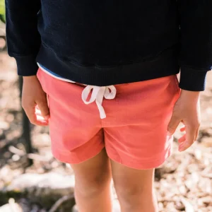 minnow Bottoms<Boys Dusty Red Camp Short Dusty Rose