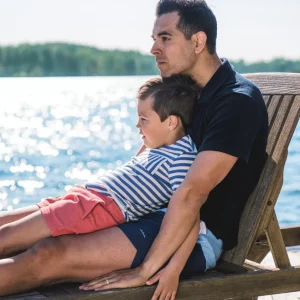 minnow Clothing<Boys Dusty Red Camp Short Dusty Rose