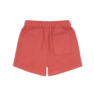 minnow Clothing<Boys Dusty Red Camp Short Dusty Rose