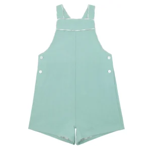 minnow Clothing<Boys Short Overall Sea Blue