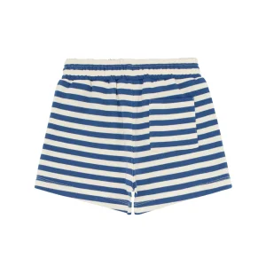 minnow Bottoms<Boys Stripe Short | Swim Freshwater Blue Navy Colorblock