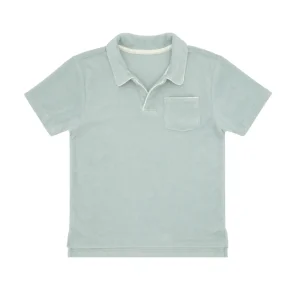 minnow Terry<Boys Terry Polo | Swim Sage