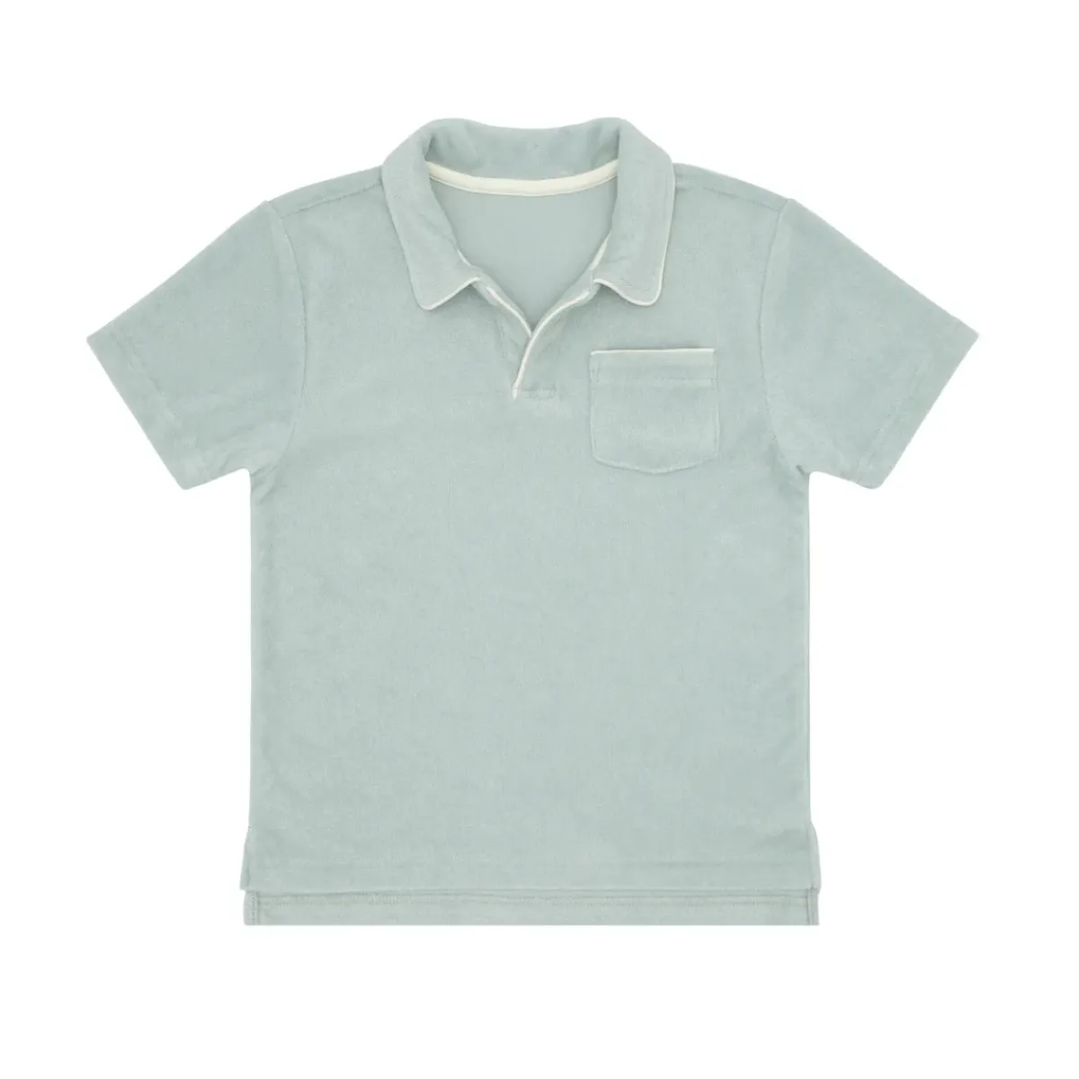 boys_terry_polo__minnow_s_0.webp minnow Terry<Boys Terry Polo | Swim Sage