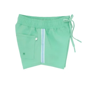 minnow Boardies<Boys With Side Stripe Boardie Abaco Green