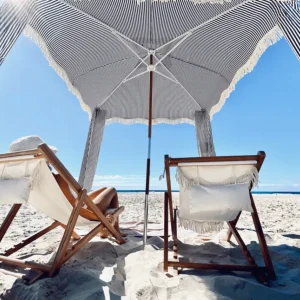 minnow Accessories<Business & Pleasure Premium Cabana, Navy Stripe