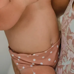 minnow Accessories<Diaper Cover Mocha Dot
