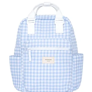 minnow Accessories<Everyday Backpack Oasis Blue Gingham
