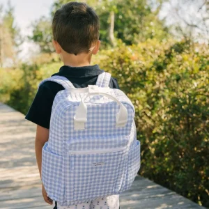 minnow Bags<Everyday Backpack Oasis Blue Gingham