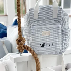 minnow Bags<Everyday Backpack Powder Blue Stripe