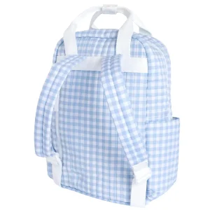 minnow Accessories<Everyday Backpack Oasis Blue Gingham
