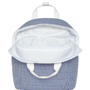 minnow Accessories<Everyday Backpack | Swim Navy Stripe