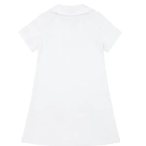 minnow Dresses<Girls A-Line French Terry Dress | Swim White