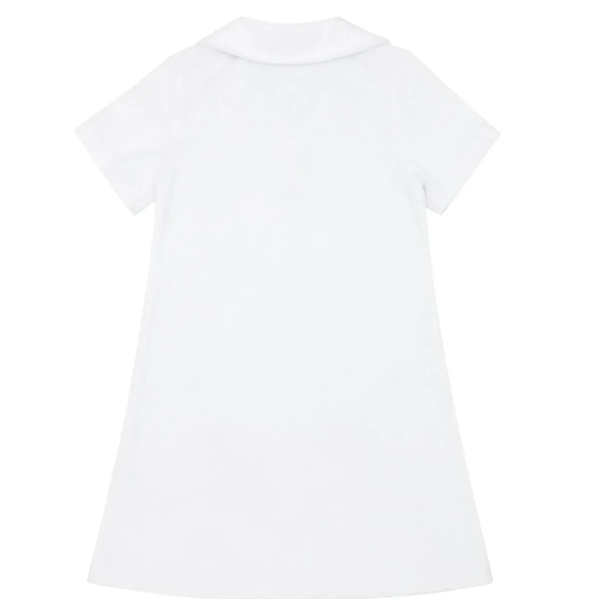 girls_aline_french_terry__3.webp minnow Dresses<Girls A-Line French Terry Dress | Swim White