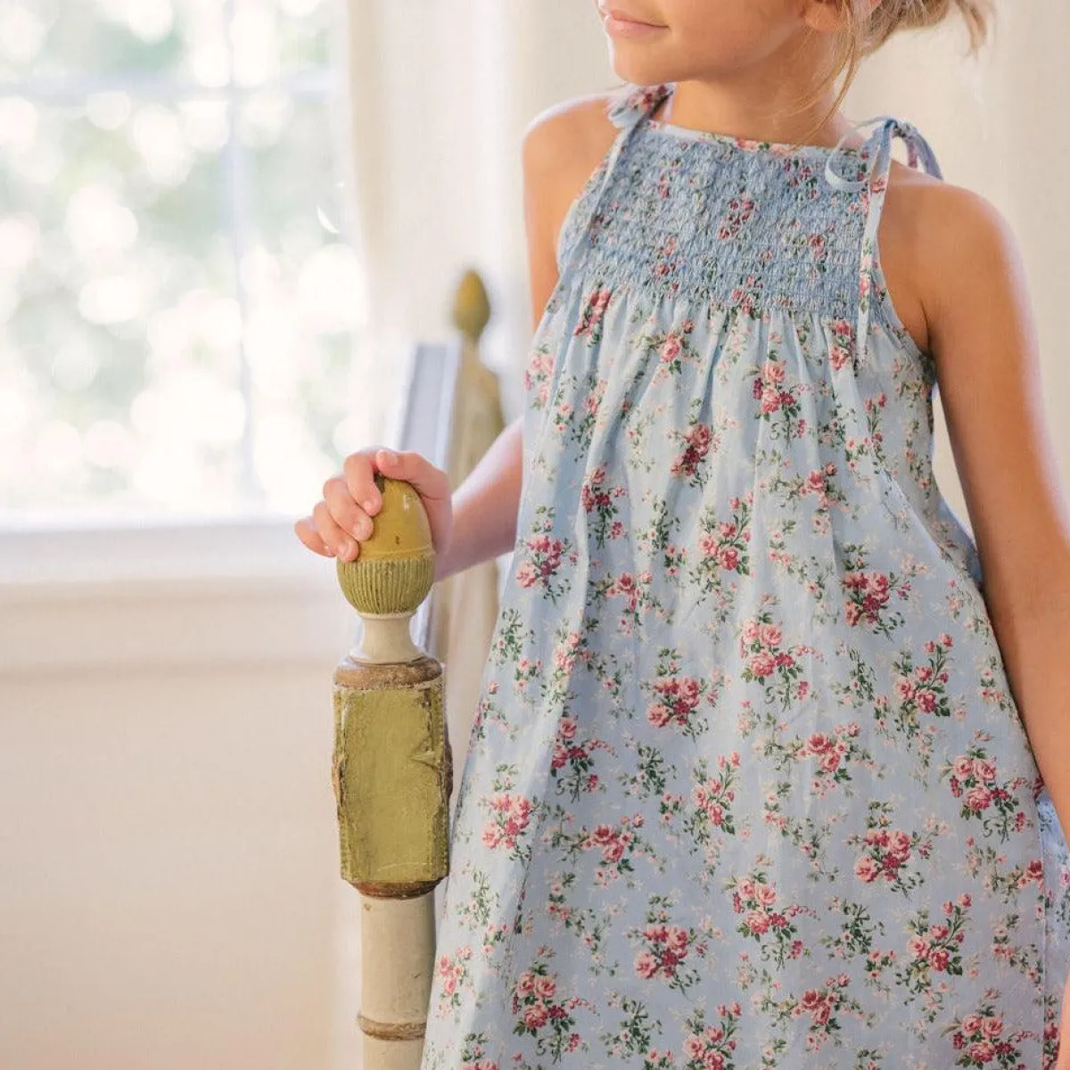 girls_brock_collection_x__1-6.webp minnow Dresses<Girls Brock Collection X Smocked Dress Provence Blue
