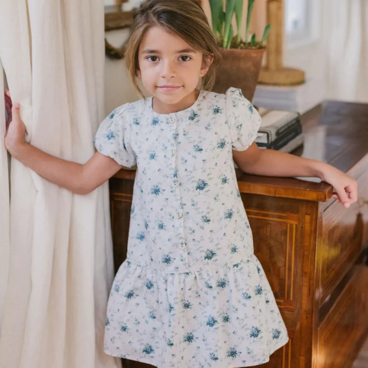 girls_brock_collection_x__2-3.webp minnow Dresses<Girls Brock Collection X Drop Waist Dress Classic Fleur