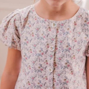 minnow Dresses<Girls Brock Collection X Drop Waist Dress Primrose