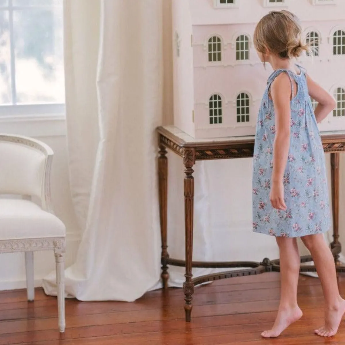 girls_brock_collection_x__3-6.webp minnow Dresses<Girls Brock Collection X Smocked Dress Provence Blue