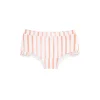 minnow Bikinis<Girls Calypso Coral Stripe Swim Shorts Calypso Coral Botanic