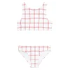 minnow Bikinis<Girls Double Bow Bikini Windowpane