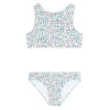 minnow Bikinis<Girls Double Bow Bikini Capeside Vineyard