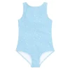 minnow One Pieces<Girls Double Bow One Piece Atlantic Star