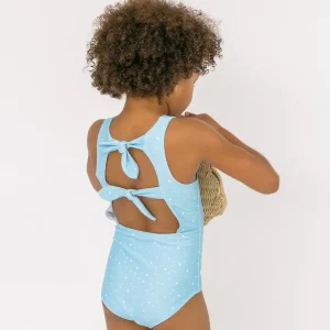 minnow One Pieces<Girls Double Bow One Piece Atlantic Star