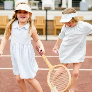 minnow Terry<Girls French Terry Dress Light Blue