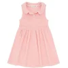 minnow Dresses<Girls French Terry Tennis Dress Conch Pink