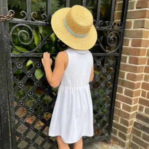 minnow Terry<Girls French Terry Tennis Dress White