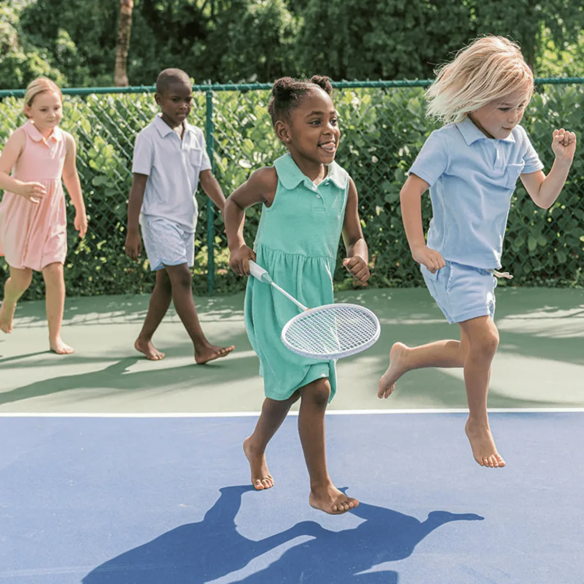 girls_french_terry_tennis_1-7.webp minnow Terry<Girls French Terry Tennis Dress Abaco Green