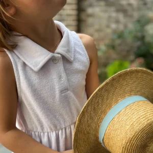 minnow Terry<Girls French Terry Tennis Dress White