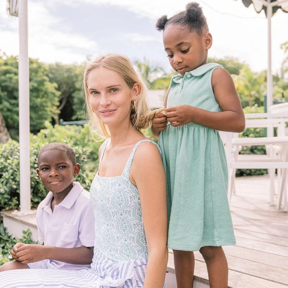 girls_french_terry_tennis_2-7.webp minnow Terry<Girls French Terry Tennis Dress Abaco Green